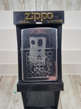 2000 Joe Camel Zippo Lighter Kashmir Chrome Finish VINTAGE!